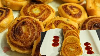 Unique Style Pinwheel Samosa In 15 mins Quick Tea Time Snacks [upl. by Azaleah]