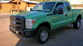 2011 F350 67 Powerstroke Diesel Forest Service Truck [upl. by Avevoneg]