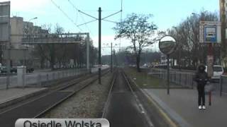 Tramwaj Warszawa linia 10 czIV [upl. by Horwath]