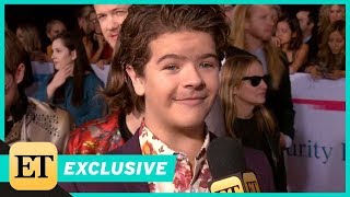 Stranger Things Star Gaten Matarazzo Drops Hint About Season 3 Exclusive [upl. by Norrek]