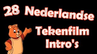 28 Nederlandse Tekenfilm intros eind jaren 80 begin jaren 90 [upl. by Coltin]