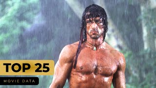 SYLVESTER STALLONE MOVIES  TOP 25 [upl. by Enavi]