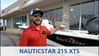 2019 NauticStar 215 XTS  MarineMax Panama City Beach FL [upl. by Bollen696]