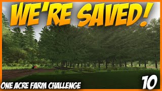 Paying Off The LOAN FS22 No Mods One Acre Challenge Part 10 [upl. by Tiena]