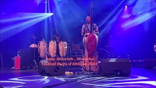 Sona Jobarteh live Montréal festival Nuits dAfrique [upl. by Higbee]