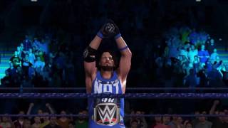 WWE 2K17 AJ Styles  WWE SummerSlam 2016 Attire  quotThey Dont Want Nonequot TShirt ᴴᴰ [upl. by Freda]