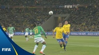 Brazil v Côte dIvoire  2010 FIFA World Cup  Match Highlights [upl. by Acinelav]