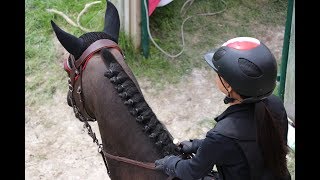 Bip Fontainebleau dimanche CSI 1m20  10 ème sur 52 avec 4 pts [upl. by Sedlik]