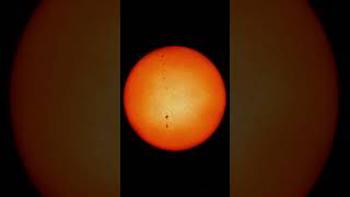 I Observed The Rotation of Sun With a telescope and solar filter astrophotography sunspots [upl. by Ddej463]