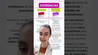 Diferencias entre Amoxicilina y Amoxicilina con Clavulánico farmacia curiosidades medicamentos [upl. by Eelsel847]