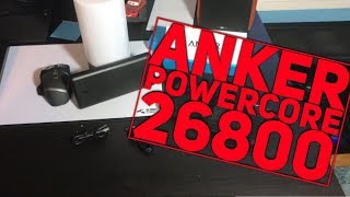 Anker Powercore 26800 Unboxing [upl. by Georgeanna]