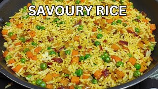 A Simply Delicious Savoury Rice Recipe  Wanna Cook [upl. by Mitinger101]