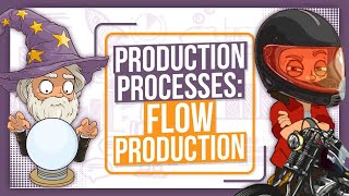 Production Processes Explained Flow Production  GCSE Business Studies Revision  OCR Edexcel AQA [upl. by Nongim]