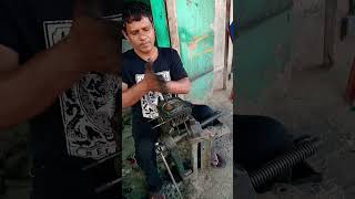 Piaggio ape head ripyeringshortvideo automobile sprocket fishing auto sprocker [upl. by Rabah]