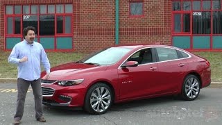 2016 Chevy Malibu 20T Premier Test Drive Video Review [upl. by Nage]