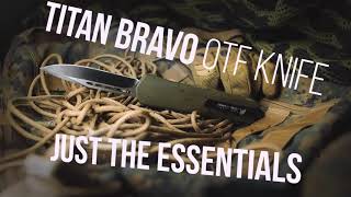 Titan Bravo Tactical OTF Knife  RavenCrest Tactical [upl. by Alissa]