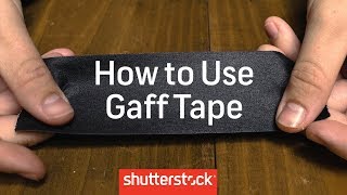 What is Gaff Tape  Filmmaking Tips [upl. by Sheeb]