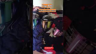 Vega Bolt helmet multi colour visor vegabolt helmet bike shortvideo helmets viral bikelover [upl. by Ahsinan]