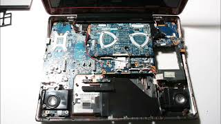 Toshiba Qosmio X305Q706 노트북 분해Laptop disassembly [upl. by Lorilee]