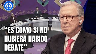 Dóriga tunde al INE por debate presidencial quotFue decepcionantequot [upl. by Alo]