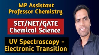 UV Spectroscopy Electronic Transition  MP AP EXAM Chemistry  SET NET  GATE Chemical Science [upl. by Barbaraanne]