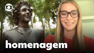 Mônica Martelli fala sobre a saudade de Paulo Gustavo  Encontro com Fátima Bernardes  TV Globo [upl. by Eelibuj]