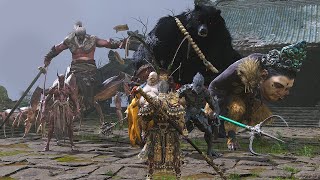 Can Monkey King Sun Wukong Survive All Final Chapter Bosses  Black Myth Wukong Fight [upl. by Nerac]