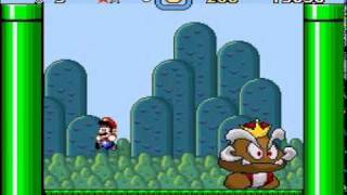 SMW Goomba King Boss [upl. by Aisatna]