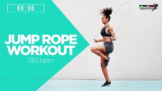 60Minute Jump Rope Workout 130 bpm32 count [upl. by Gnus]