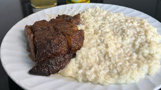 Keperí al horno y arroz con queso  receta fácil [upl. by Hnaht471]