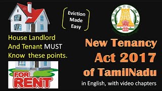 Breaking News Exposing the Untold Secrets of the Tamil Nadu Tenancy Act 2017 in English [upl. by Deaner]