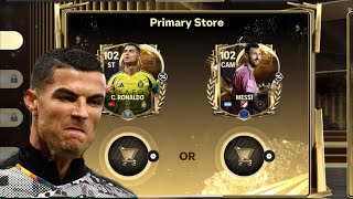 I Spent All My Vote Tickets in The Ballon Dor Rewards  Last Extra Time Pack Opening fcmobile [upl. by Tenaj669]