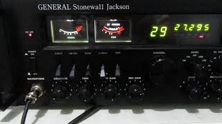 A look at the General Stonewall Jackson CB10 Meter Radio [upl. by Eniale]