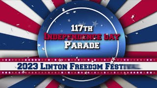 Replay of WTWOs Live broadcast of the Linton Freedom Festival Independence Day Parade [upl. by Aniratak624]