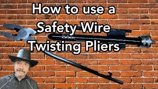 PITTSBURGH Safety Wire Twisting Pliers [upl. by Glavin]