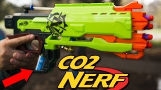 CO2 SEMIAUTO NERF CROSSFIRE  James HvZ Loadout [upl. by Nnaeirelav]