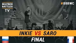 Inkie vs Saro  Beatboxing Loop Station Final  5th Beatbox Battle World Championship [upl. by Grazia]