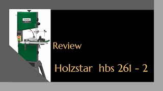 Review  Holzstar hbs 2612  PERFECT MACHINE  MOWOODTURNING [upl. by Einwahs]