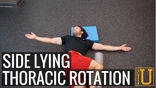 How To Do Side Lying Thoracic Rotations [upl. by Siuoleoj]