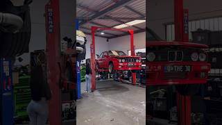 back at Fabworx getting the sr back into the e30 bmw e30 mtech2 m3 sr20det fastandfurious [upl. by Tews]