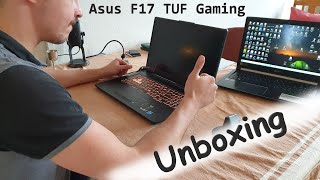 F17 Asus TUF gaming UNBOXING i7 11th gen RTX 3060 [upl. by Eyssej230]