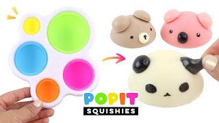 How to Make Squishies using Pop Its The Ultimate Fidget Toy DIY [upl. by Hniht]