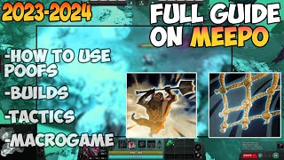 How to learn MEEPO in 2023  Meepo guide dota 2 NEW [upl. by Kcirre]