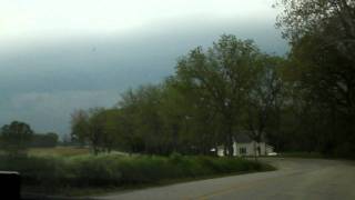 Severe Thunderstorm Warned Squall Line  Wolcottville Indiana  52211 [upl. by Nynnahs432]