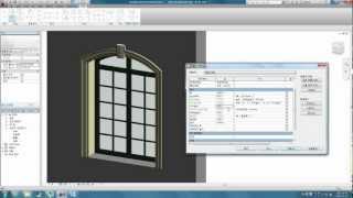 Revit tips  classic arched window family [upl. by Noslien676]