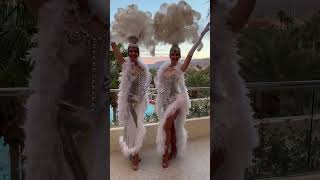 Las Vegas showgirls at the Red Rock Casino Resort and Spa [upl. by Boniface]