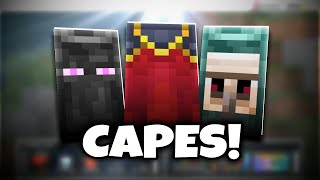 How To Get ALL Minecraft CAPES in MCPE skinpackcapepack [upl. by Orford]