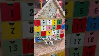 Here’s how I set up our Advent Calendar for the Christmas Countdown 🎄❤️ christmas diy [upl. by Nolasba]