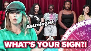 Astrologers Guess Peoples Zodiac Signs Out Of A Lineup • Part 1 [upl. by Anihpesoj]