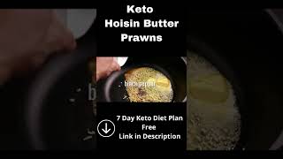 Keto Hoisin Butter Prawns  Shorts [upl. by Aneehsak]